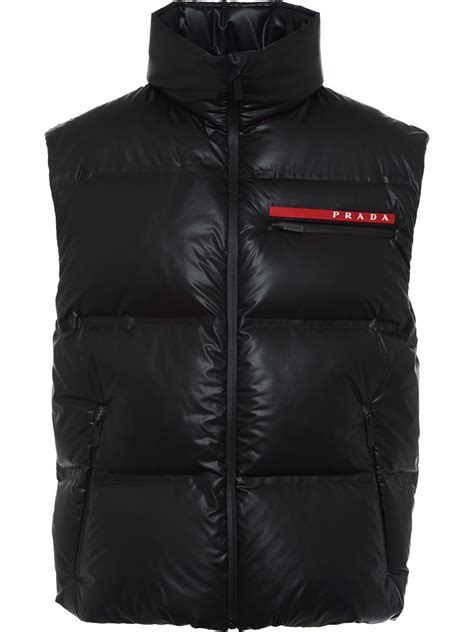 prada gilet men|Prada puffer men's.